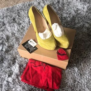 Christian Louboutin Daffodile 160 Suede Royal